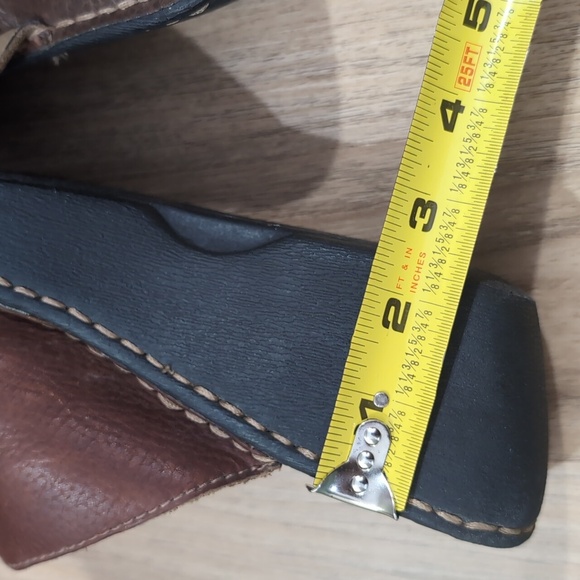 Cherokee Brown Leather Mules - Picture 8 of 8